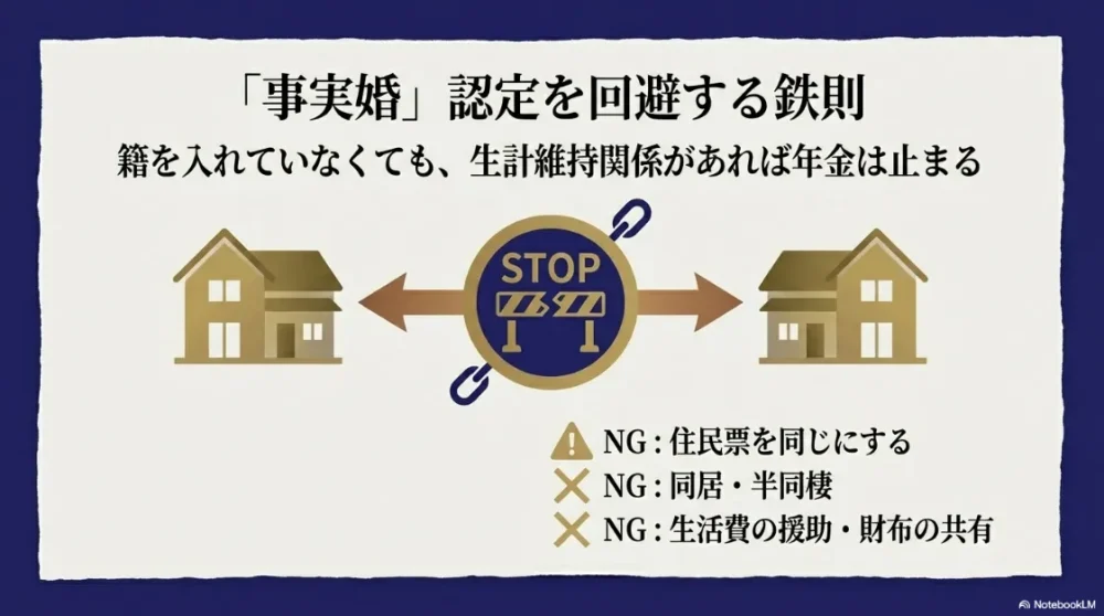 住民票・同居・生活費援助など、年金を止められないためのNG行動リスト