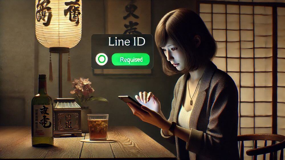 出会系でline idを教えてくる女性に注意